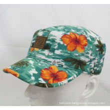 2016 Fashion Floral Military Cap Baseball Cap (MH-080064)